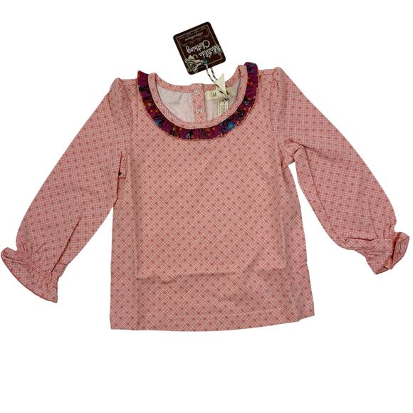 Tunique Matilda Jane "By The Fireside" Fille 12 Ans – Manches Longues, Floral – Neuve Avec étiquettes